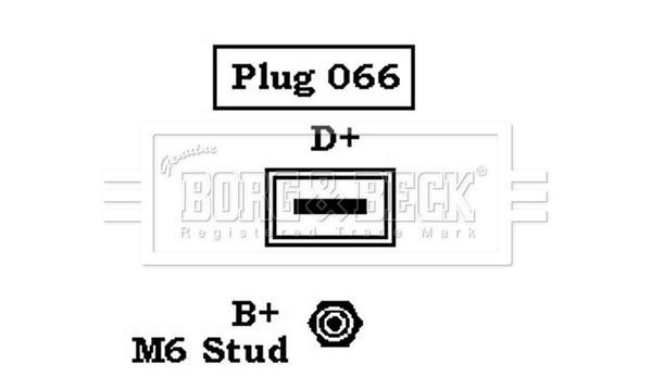 BORG & BECK Generaator BBA2255